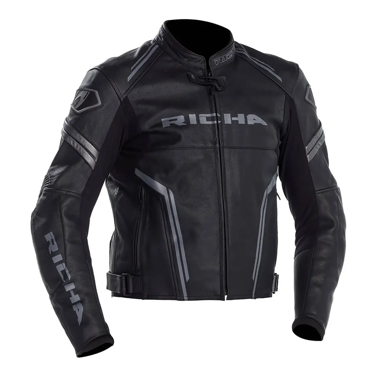 Richa Assen Leather Jacket - Black 1