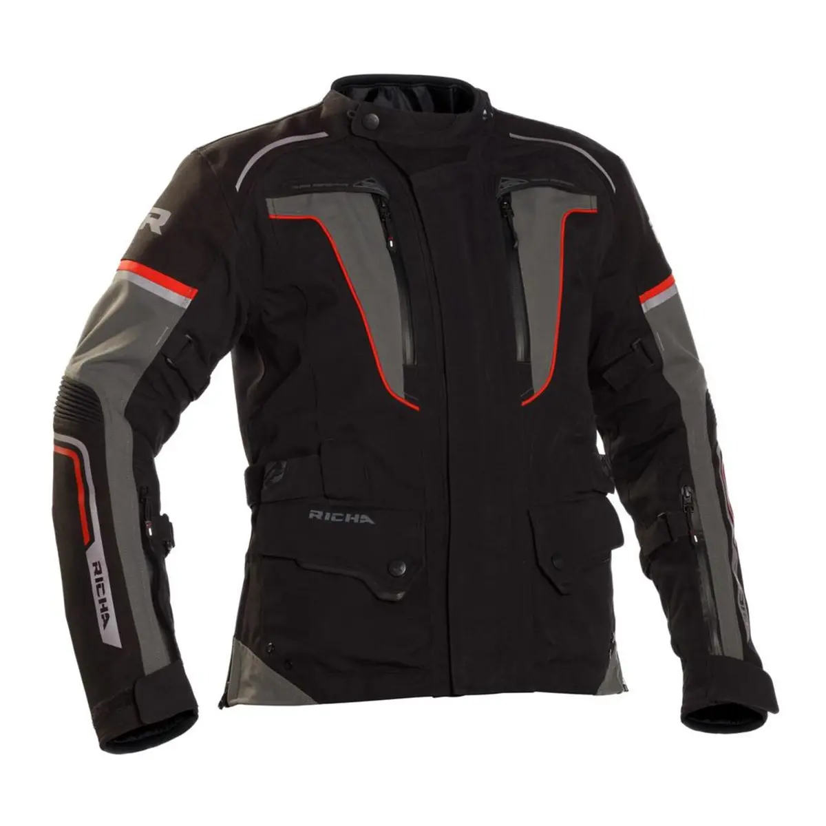 Richa Infinity 2 Pro Women's Jacket - Black / Grey / Red 1