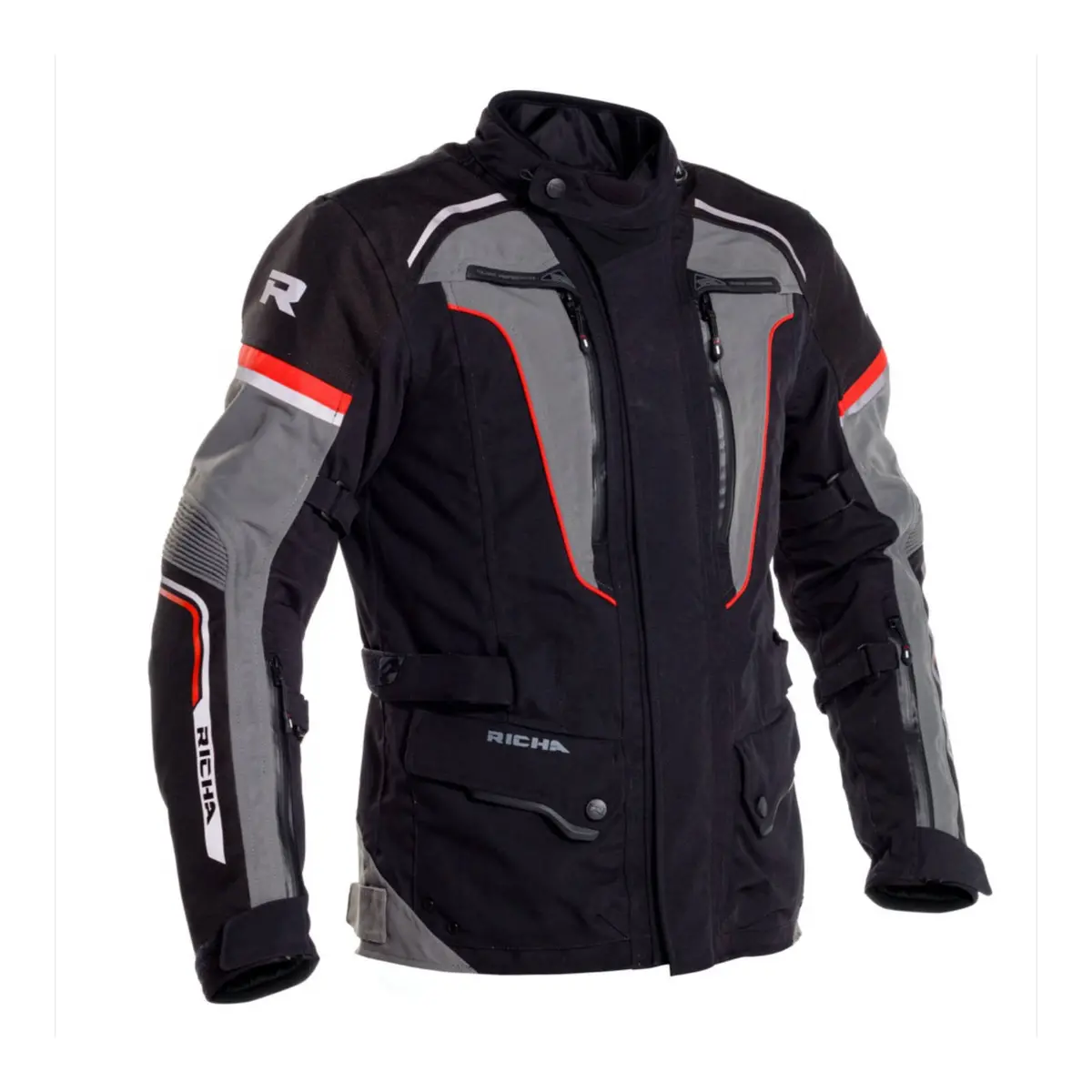 Richa Infinity 2 Pro Laminate Jacket - Black / Grey 1