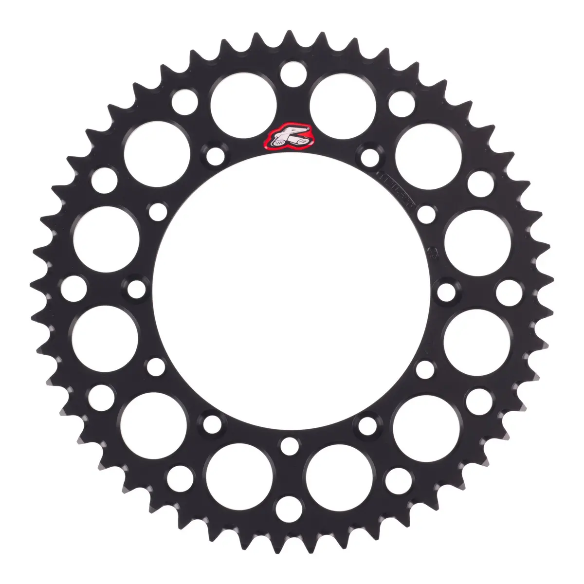 Renthal Sprocket Rear Black 49T Alloy 7075 T6 Grooved 1