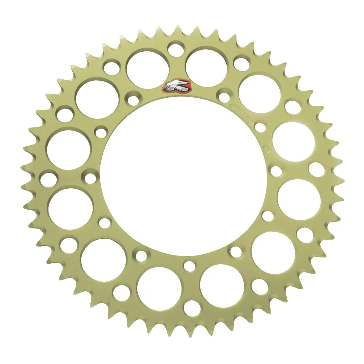 Renthal Sprocket Rear Hard Anodised 49T Alloy 7075 T6 Grooved 1