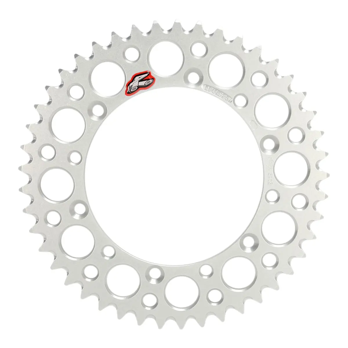 Renthal Sprocket Rear Silver 49T Alloy 7075 T6 Grooved 1