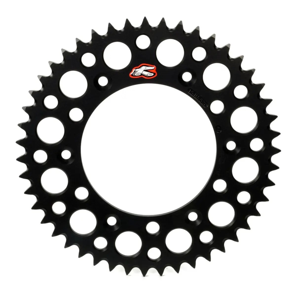 Renthal Rear Sprocket 112U 520 Grooved - Black 1