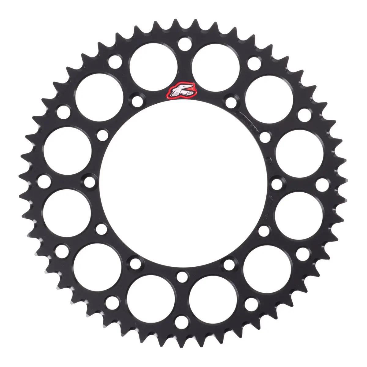 Renthal Sprocket Rear Black 51T Alloy 7075 T6 Grooved 1