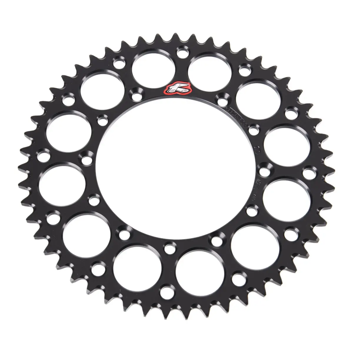 Renthal Sprocket Rear Black 51T Alloy 7075 T6 Grooved 2