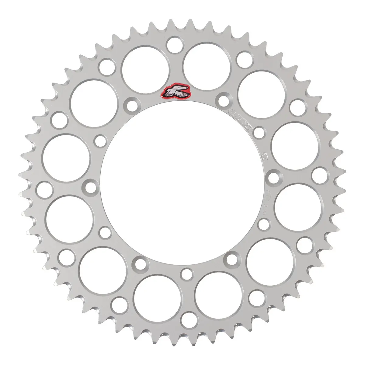 Renthal Sprocket Rear Silver 52T Alloy 7075 T6 Grooved 1