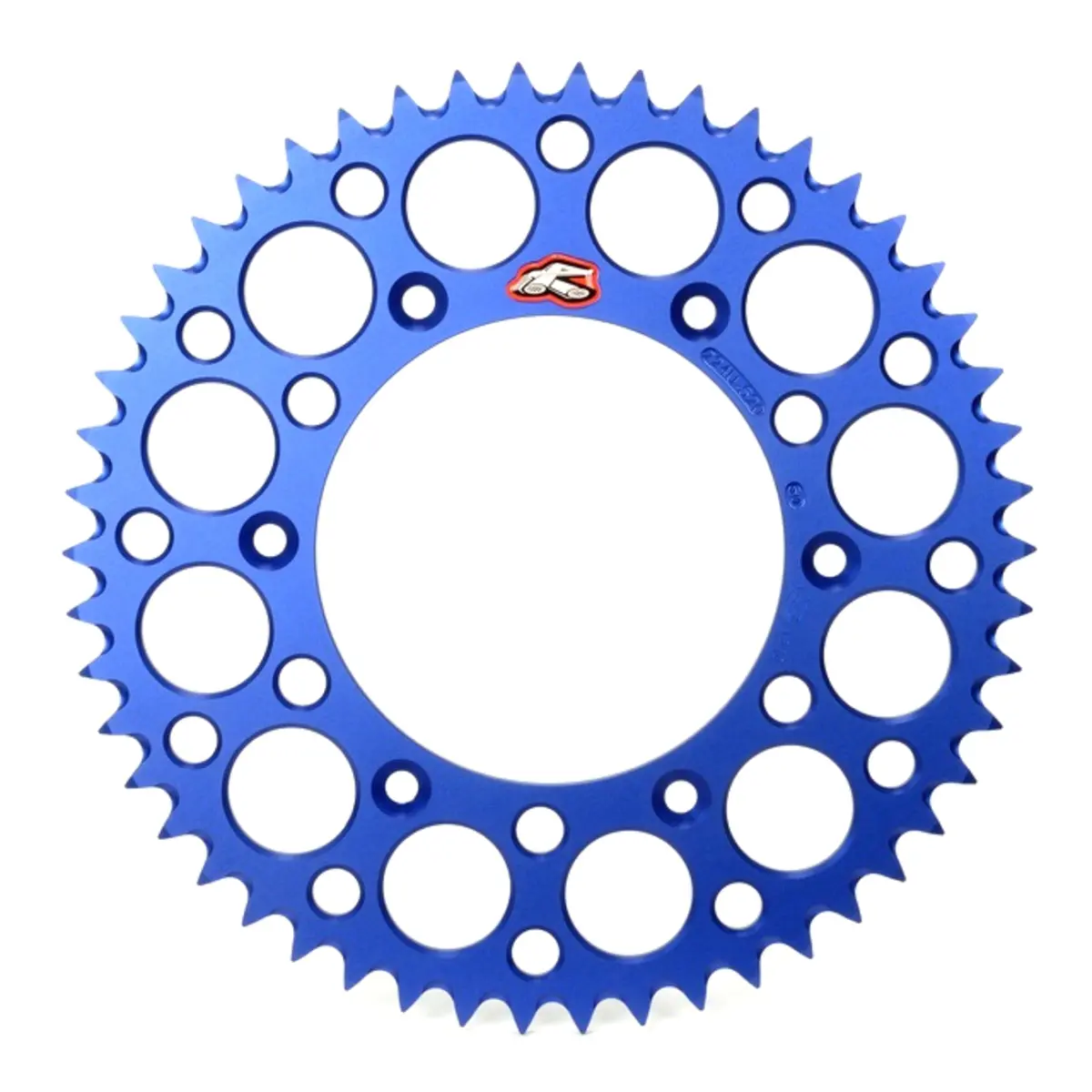 Renthal Sprocket Rear Blue 47T Alloy 7075 T6 Grooved 1