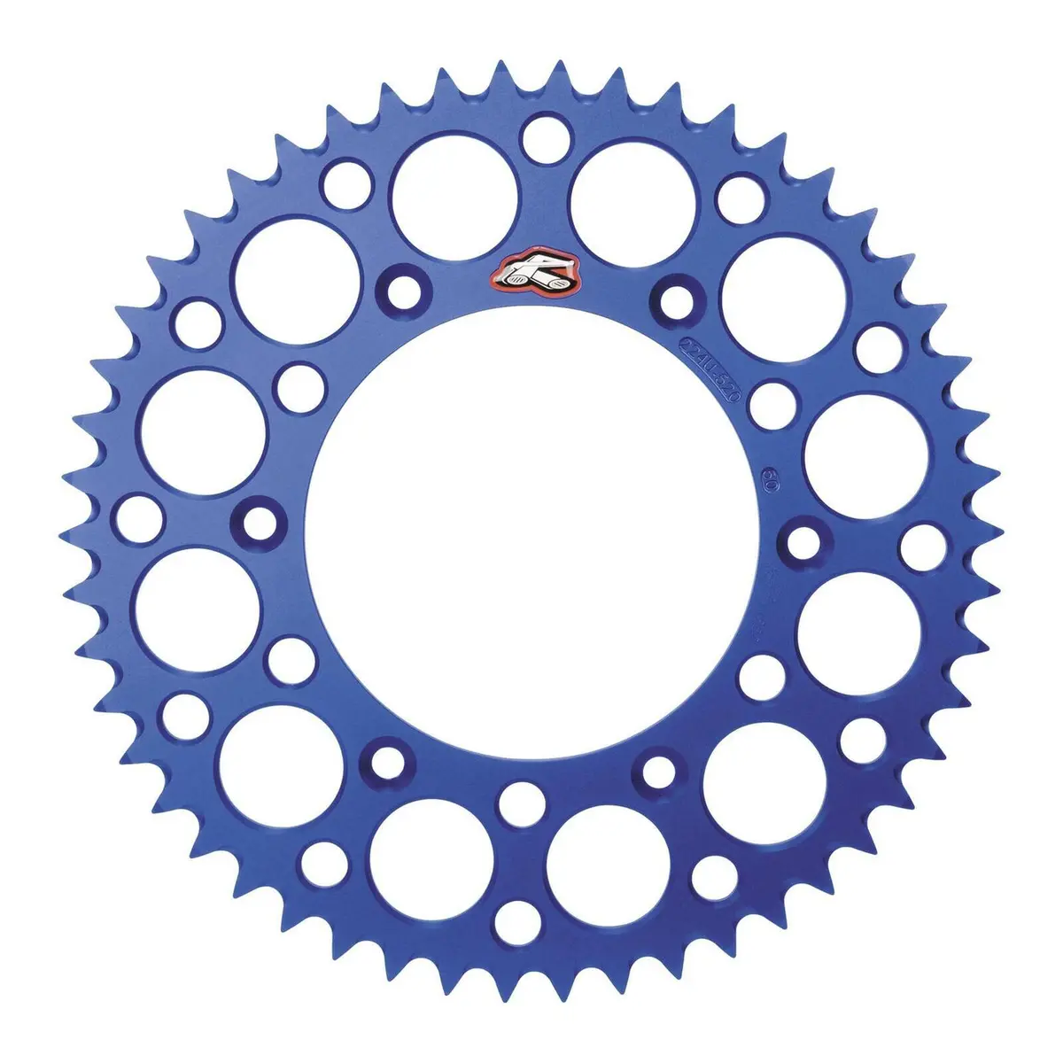 Renthal Sprocket Rear Blue 48T Alloy 7075 T6 Grooved 1