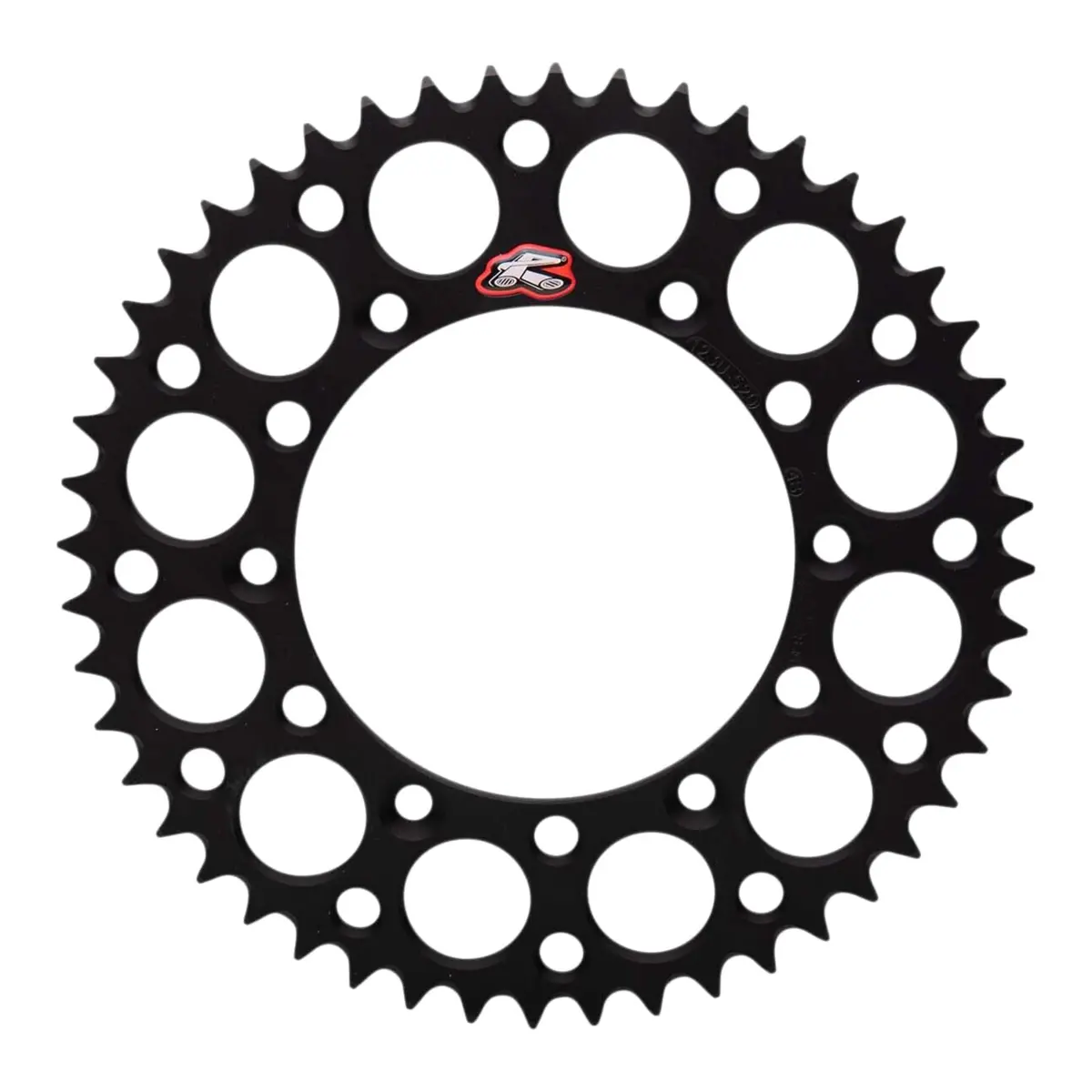 Renthal Sprocket Rear Black 48T Alloy 7075 T6 Grooved Suzuki 1