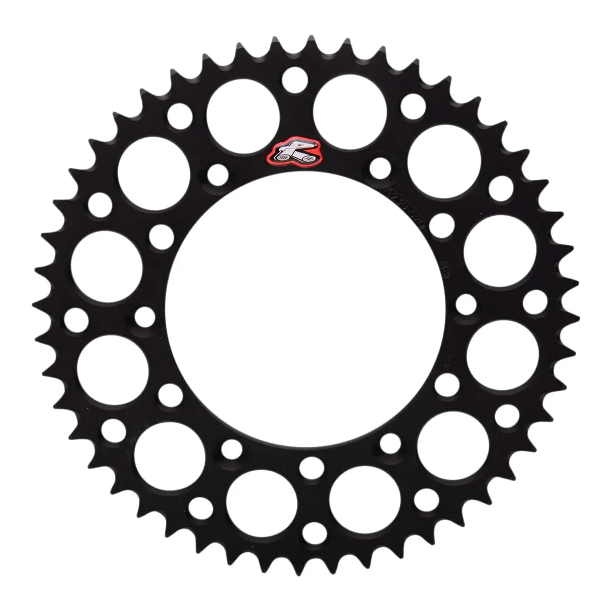 Renthal Sprocket Rear Black 49T Alloy 7075 T6 Grooved 1
