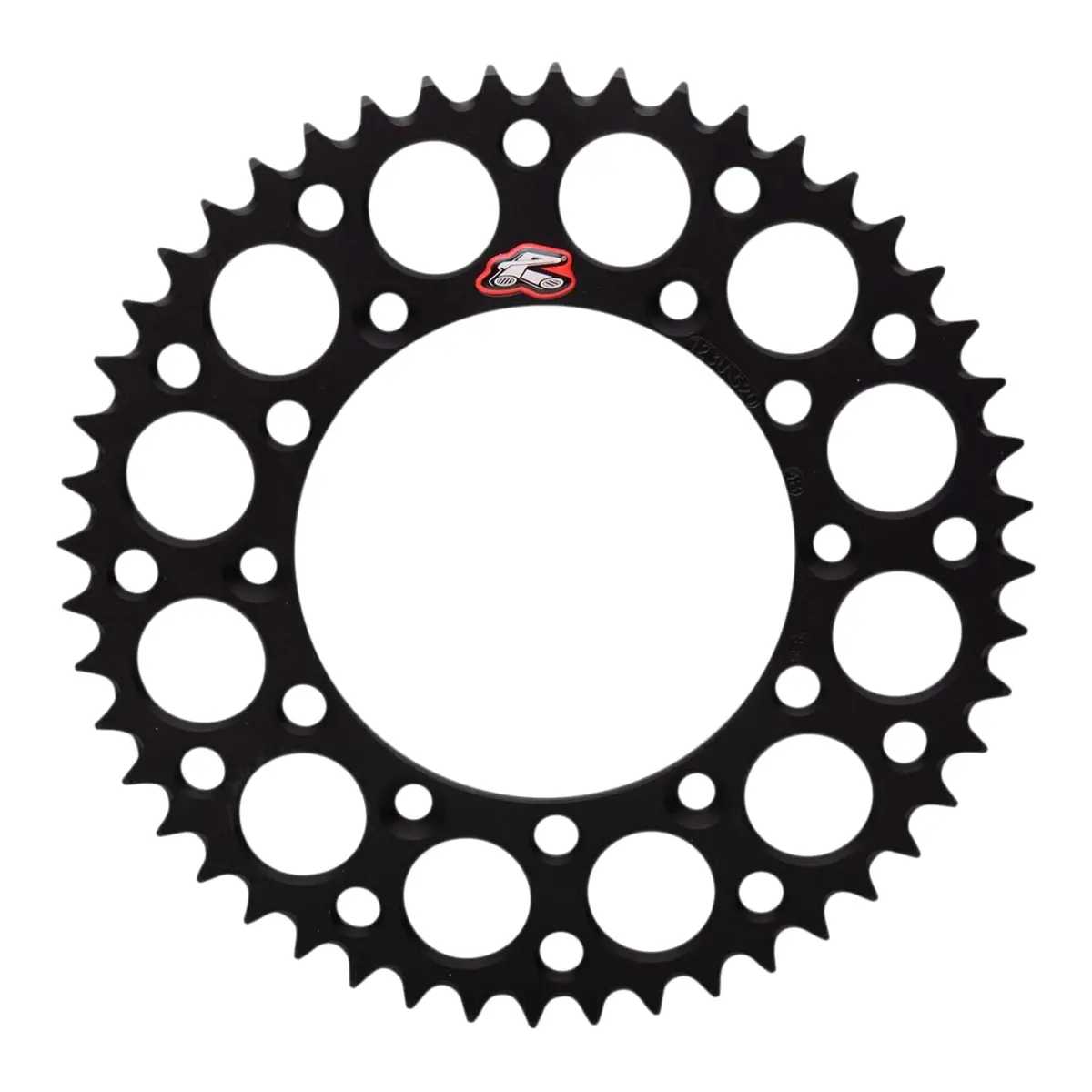 Renthal Sprocket Rear Black 50T Alloy 7075 T6 Grooved 1