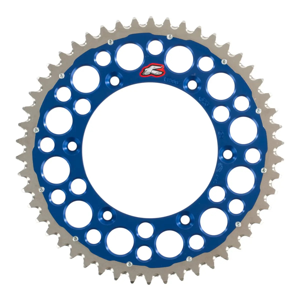 Renthal Sprocket Twinring Blue 50T Bi-Metal Grooved 1