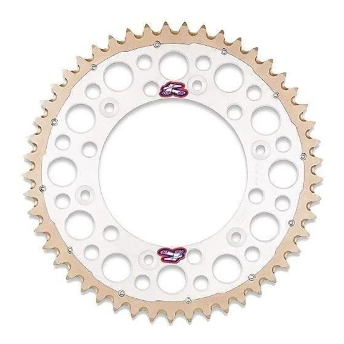 Renthal Sprocket Twinring Silver 52T Bi-Metal Grooved Packaged 1