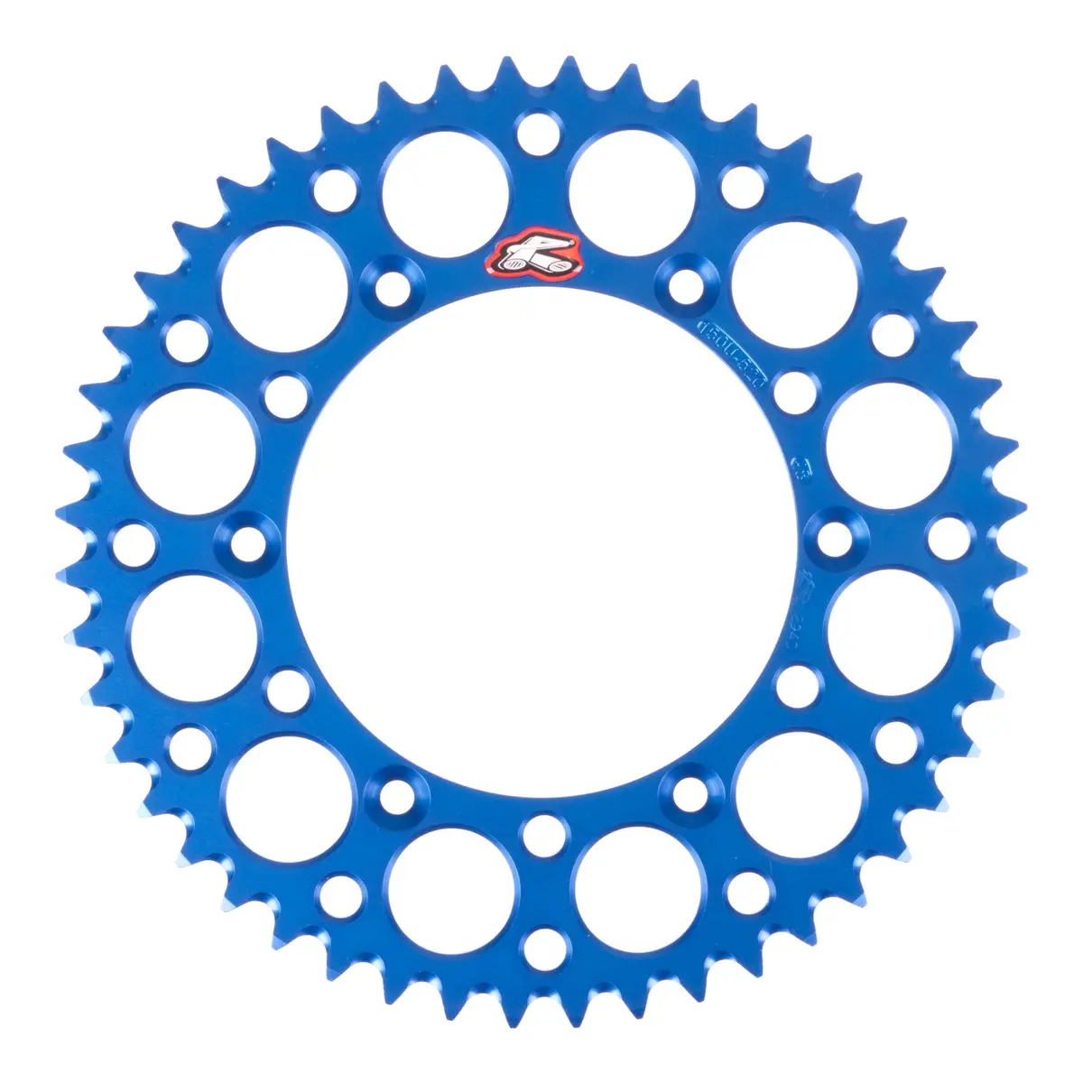 Renthal Sprocket Rear Blue 48T Alloy 7075 T6 Grooved 1