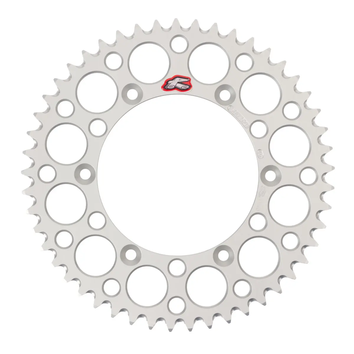 Renthal Sprocket Rear Silver 49T Alloy 7075 T6 Grooved 1