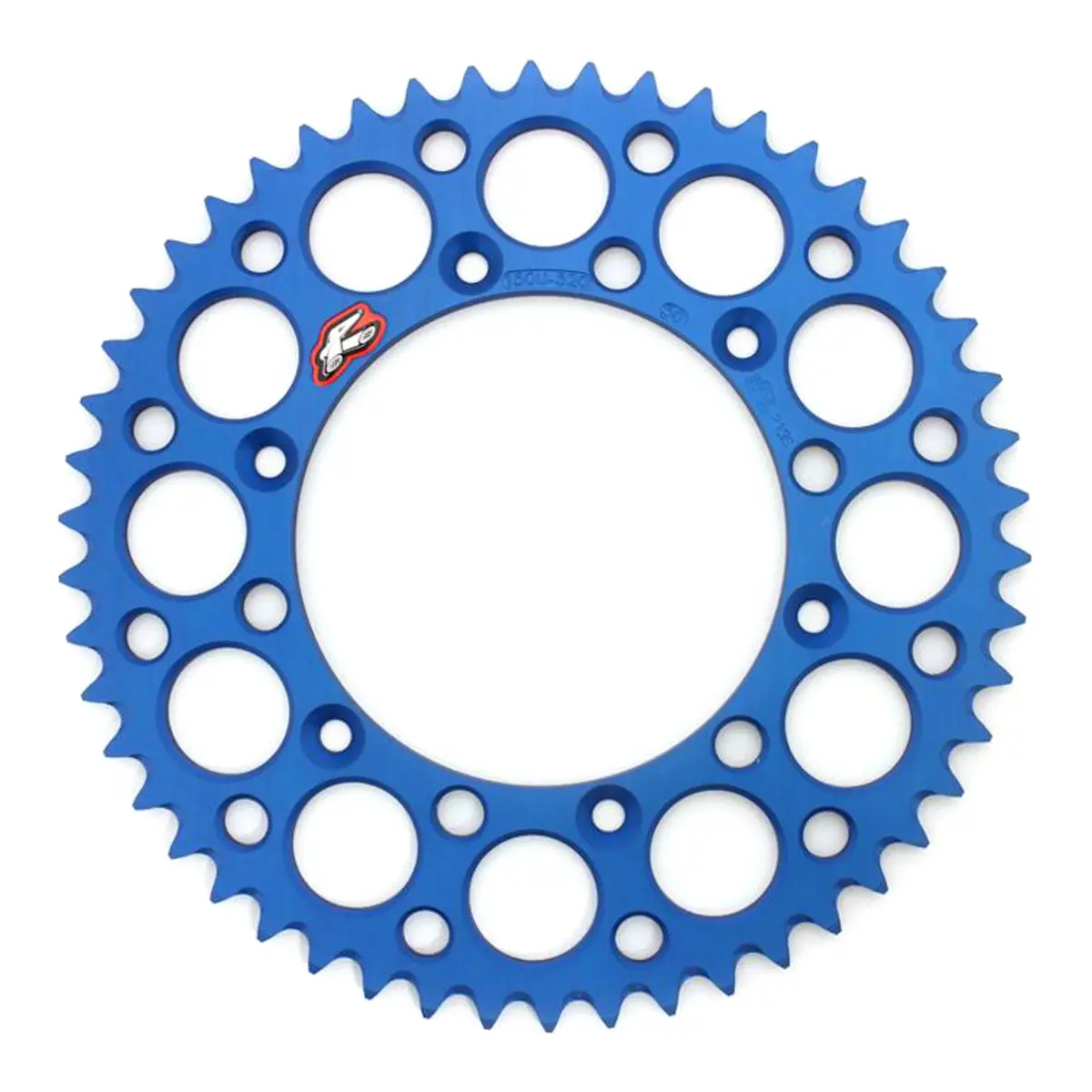 Renthal Sprocket Rear Blue 50T Alloy 7075 T6 Grooved 1