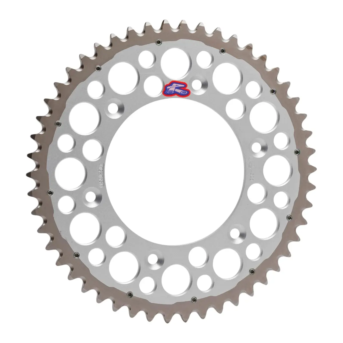 Renthal Sprocket Twinring Silver 48T Bi-Metal Grooved 1