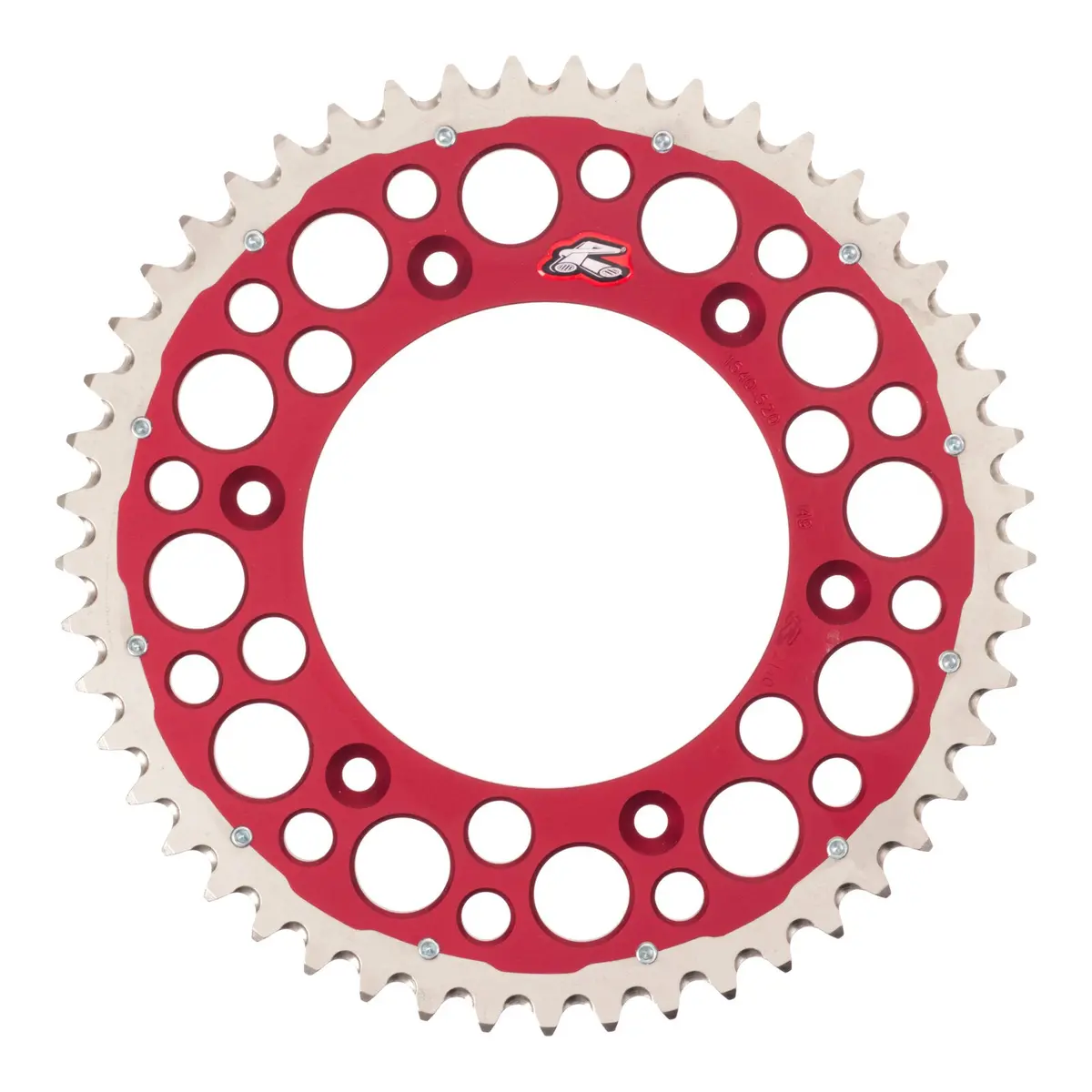 Renthal Sprocket Twinring Red 49T Bi-Metal Grooved 1