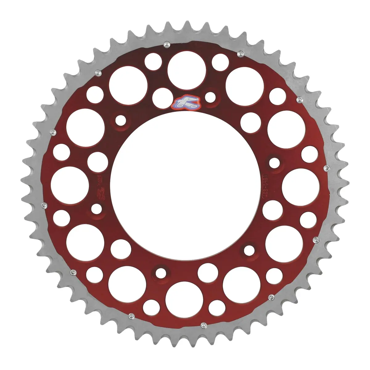 Renthal Sprocket Twinring Red 51T Bi-Metal Grooved Packaged 1