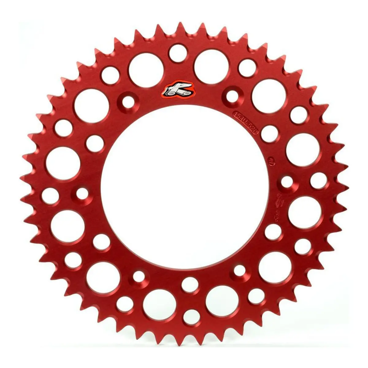 Renthal Sprocket Rear Red 49T Alloy 7075 T6 Grooved 1