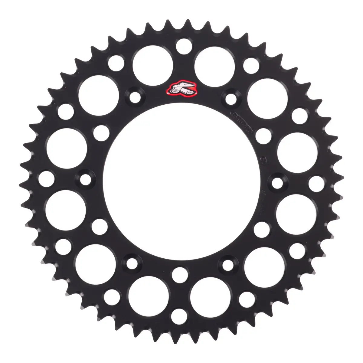Renthal Sprocket Rear Black 50T Alloy 7075 T6 Grooved 1