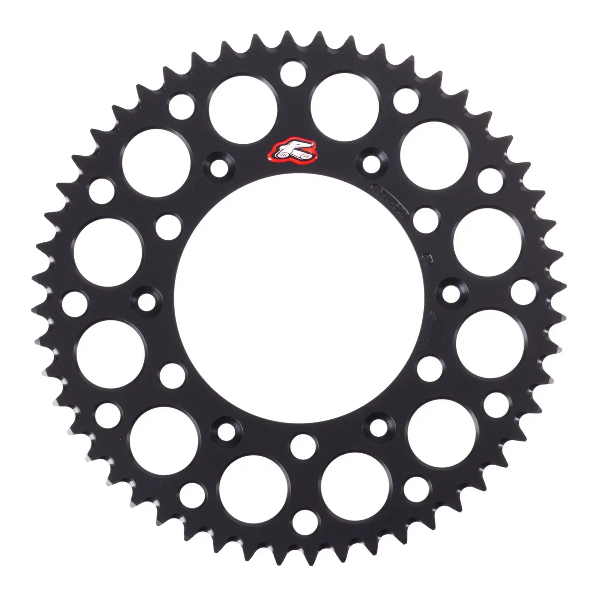 Renthal Sprocket Rear Black 52T Alloy 7075 T6 Grooved 1