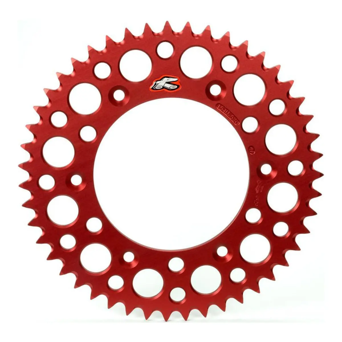Renthal Sprocket Rear Red 52T Alloy 7075 T6 Grooved Honda 1