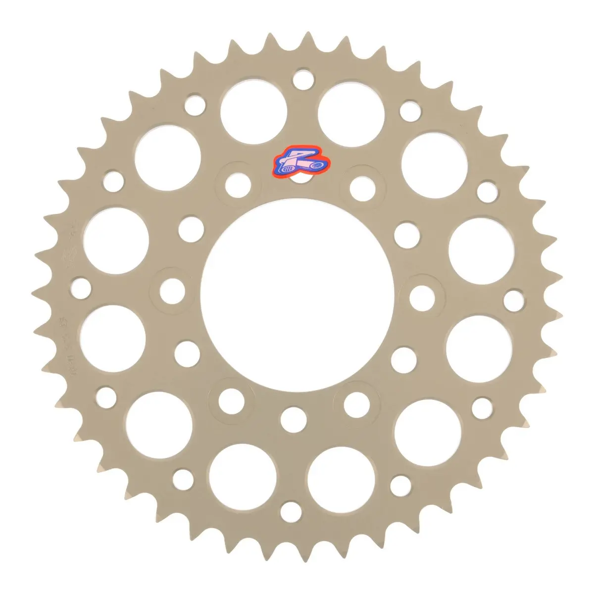 Renthal Sprocket Rear Silver 43T Alloy 7075 T6 Grooved Kawasaki 1