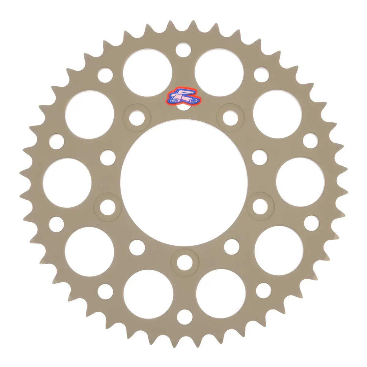 Renthal Sprocket Rear Silver 44T Alloy 7075 T6 Grooved Suzuki 1