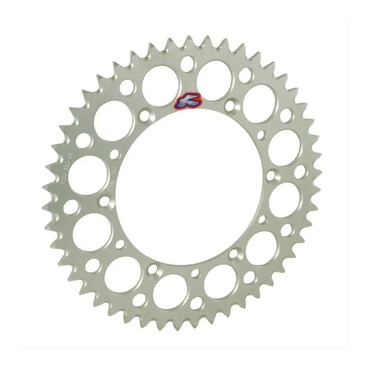 Renthal Rear Sprocket 206 / 530 Grooved - Silver [Suzuki] 1