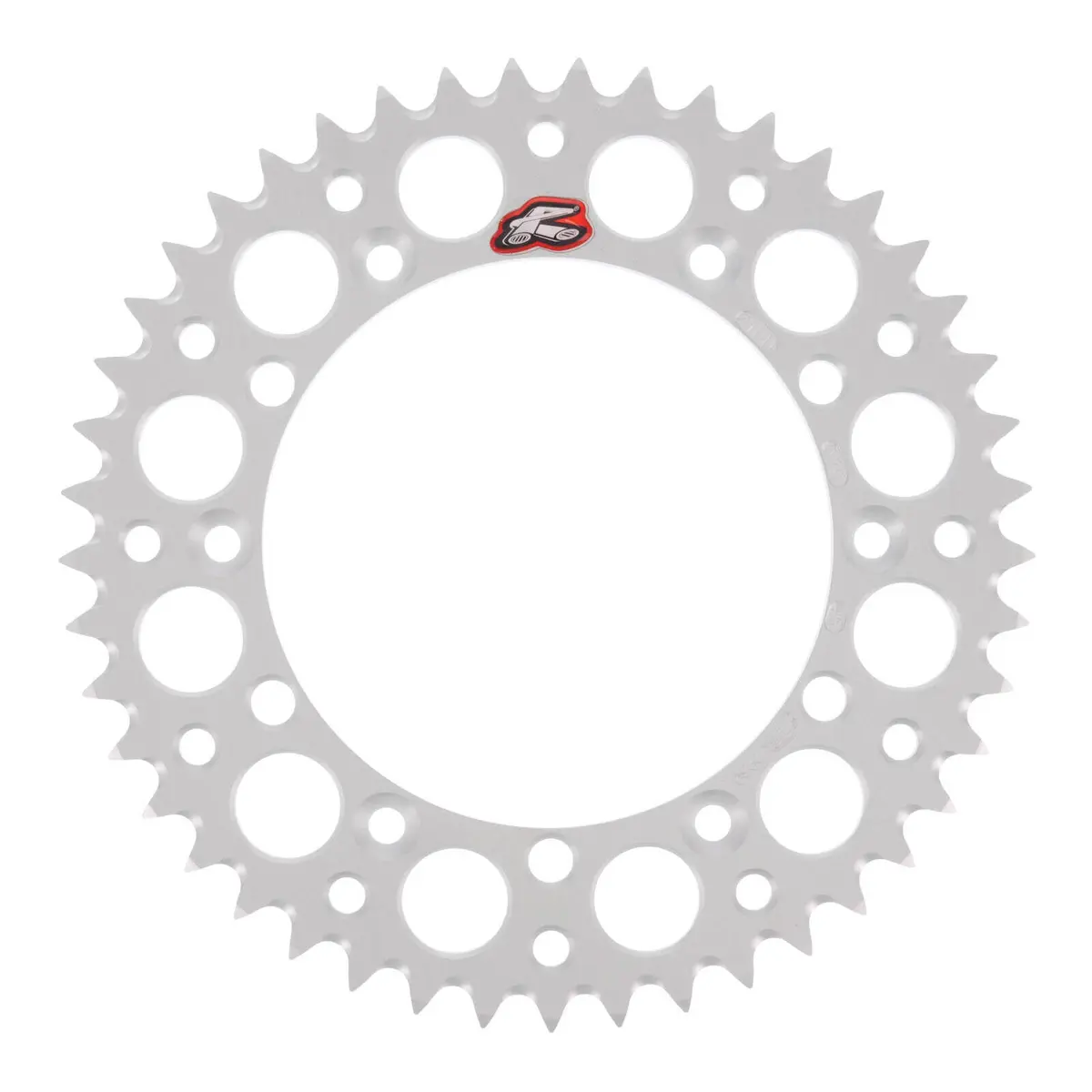 Renthal Rear Sprocket T6 Grooved 7075 Alloy - Silver [Gasgas] 1