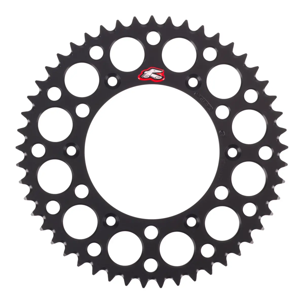 Renthal Sprocket Rear Black 49T Alloy 7075 T6 Grooved 1