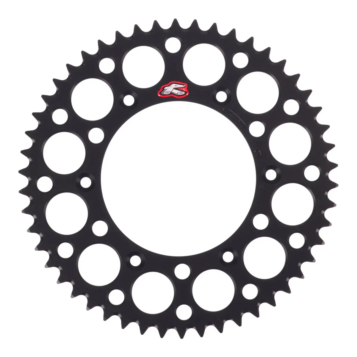 Renthal Sprocket Rear Black 50T Alloy 7075 T6 Grooved 1