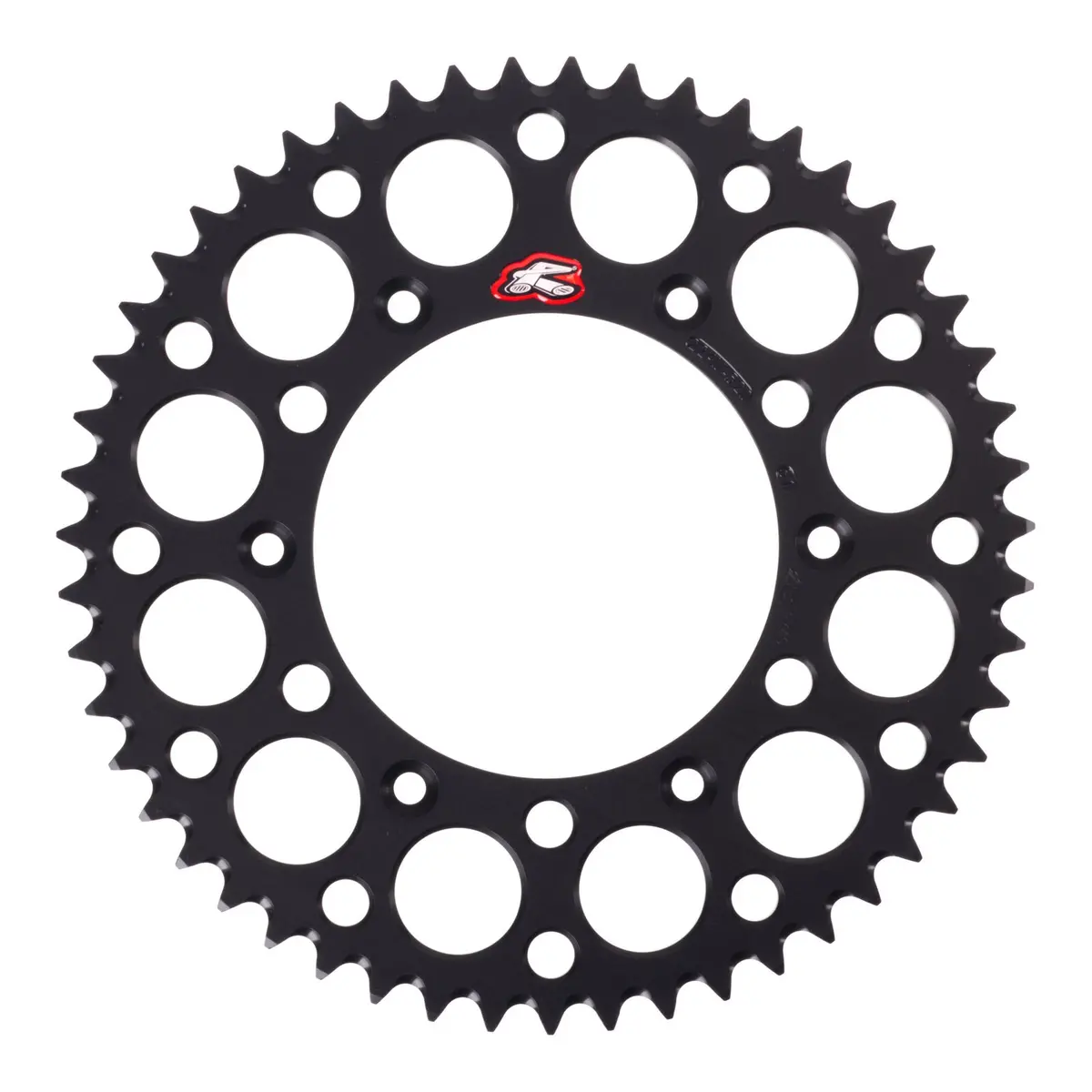 Renthal Sprocket Rear Black 51T Alloy 7075 T6 Grooved 1