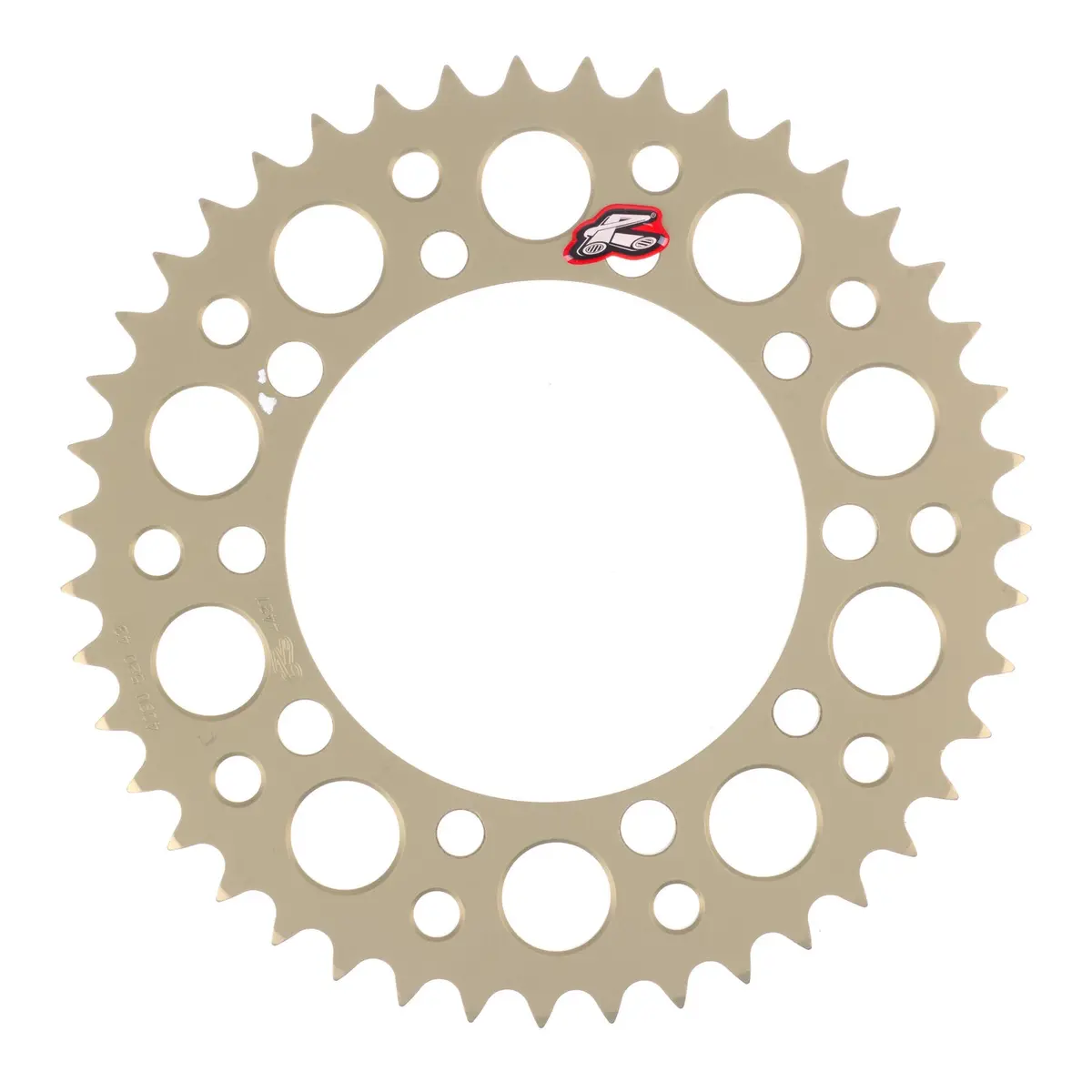 Renthal Sprocket Hard Anodised 43T Silver 1
