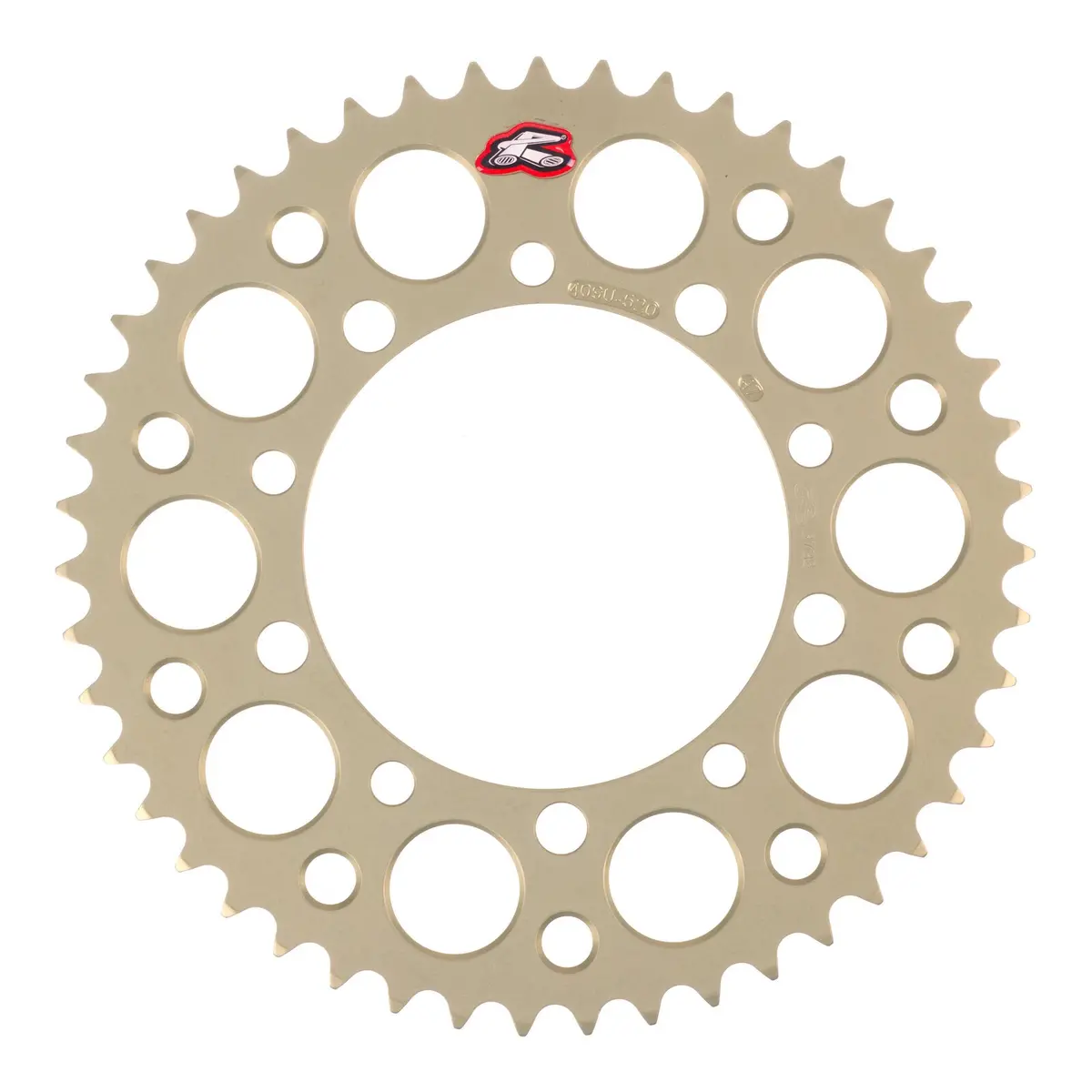 Renthal Sprocket Hard Anodised 47T Silver 1