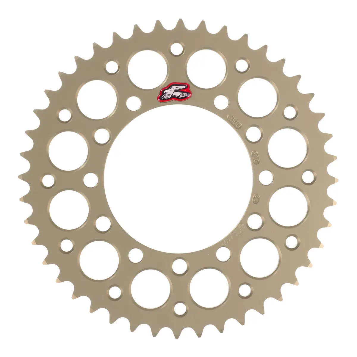 Renthal Sprocket Rear Hard Anodised 44T 44P-Ha Ultralight 1