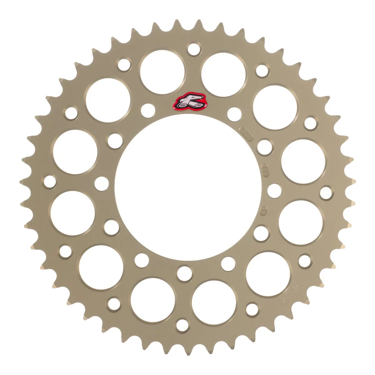 Renthal Sprocket Rear Hard Anodised 47T 47P-Ha Ultralight 1