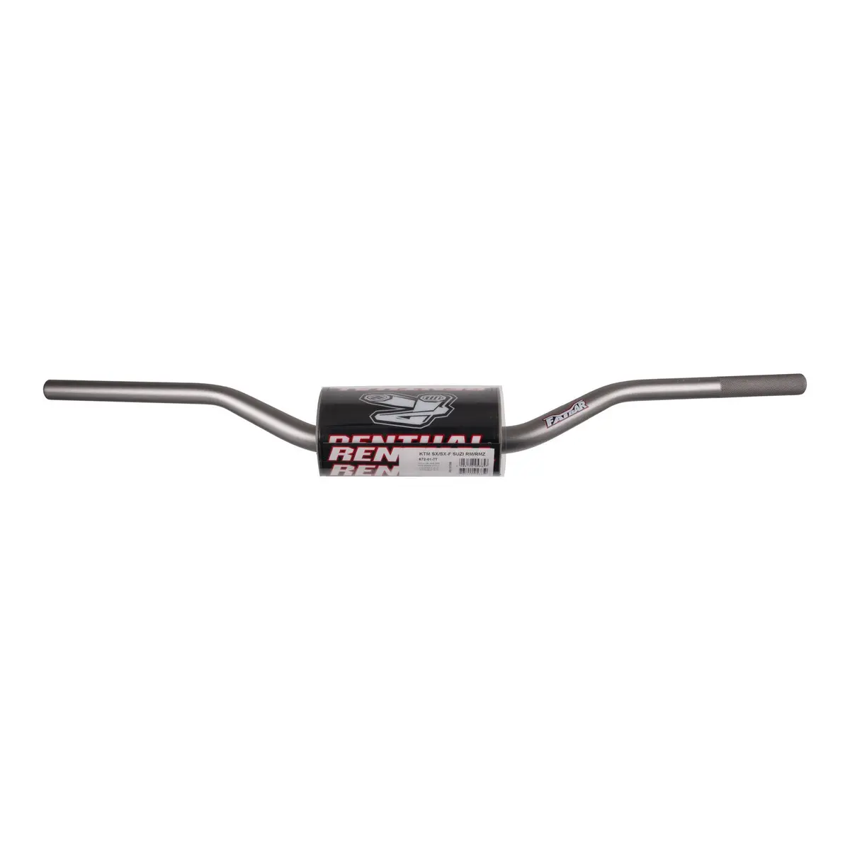 Renthal Fatbar Handlebar Sx/F '09-'12 Rmz '06-'13 Yz/F '18-'21 - Titanium 1