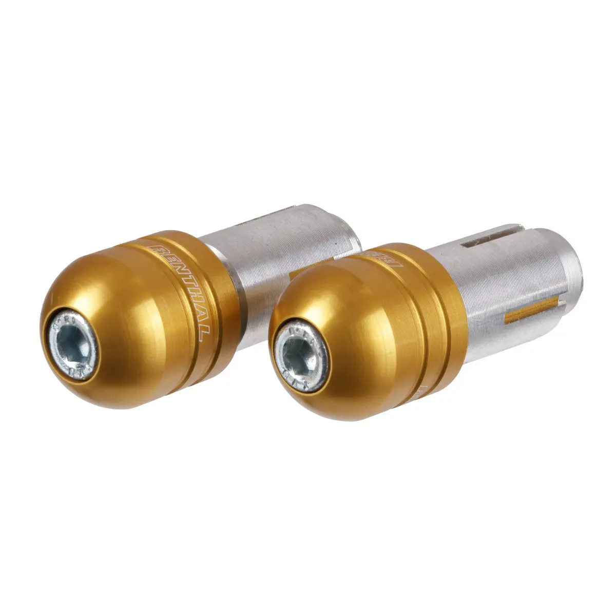 Renthal Handlebar End Plugs - Gold (Set) 1