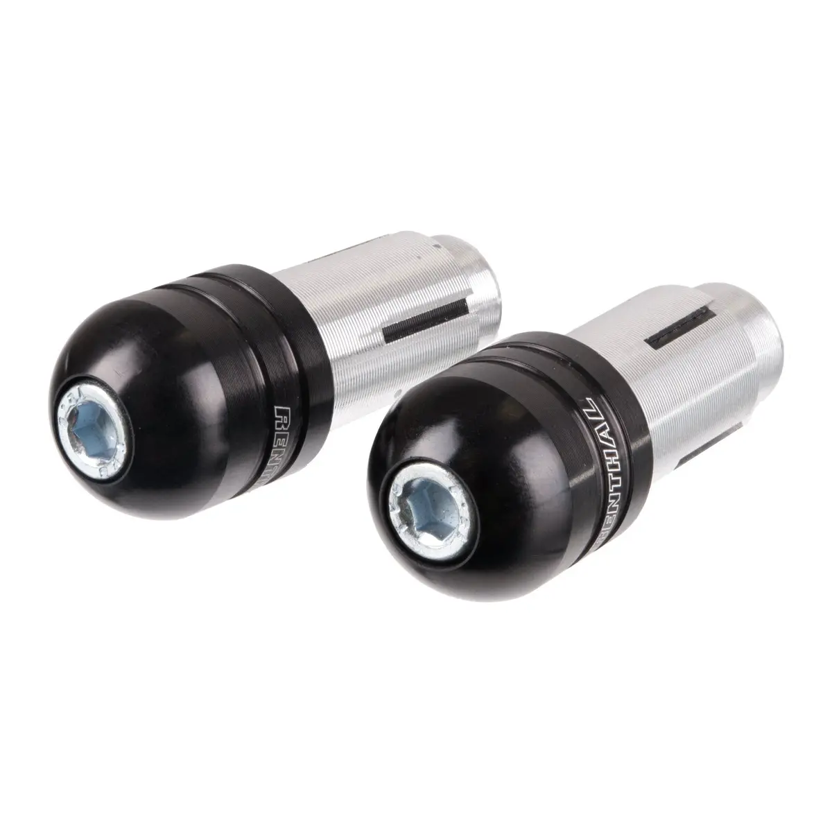 Renthal Handlebar End Plugs - Black (Set) 1