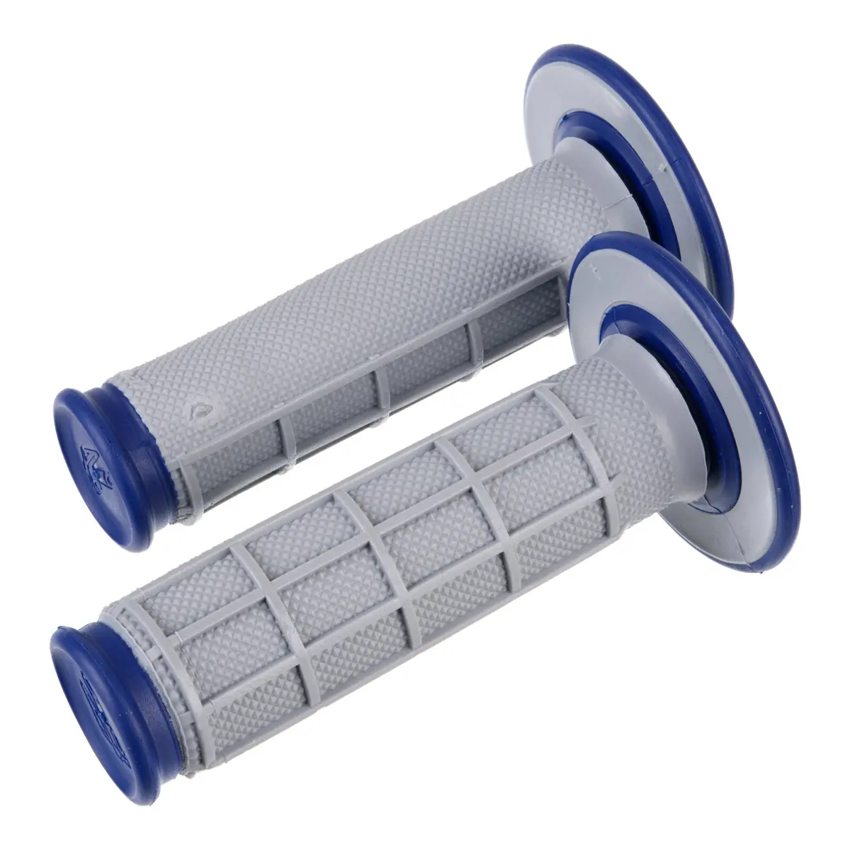 Renthal Dl Mx Dual Handlebar Grips Diamond / Waffle - Blue 1