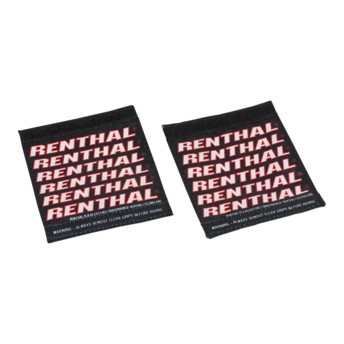 Renthal Handlebar Clean Grip - Black/Red 1