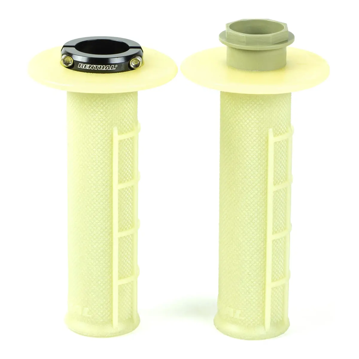 Renthal Mx R-Works Lock-On Grips - Aramid (Half Waffle) 1