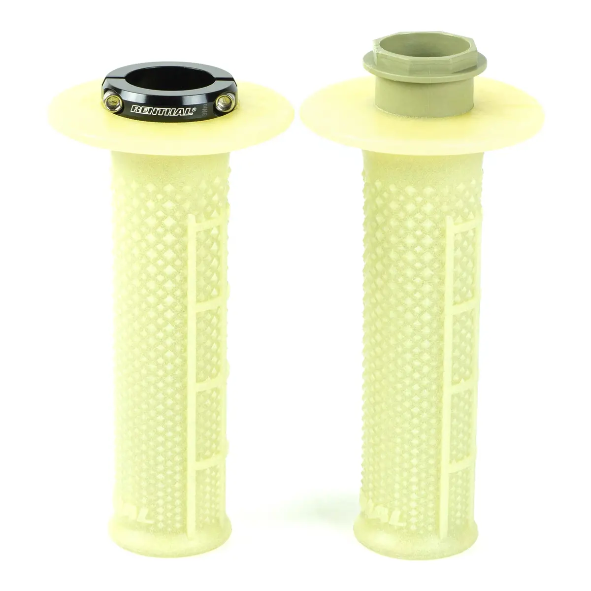 Renthal Mx R-Works Lock-On Grips - Aramid (Tapered/Half Waffle) 1