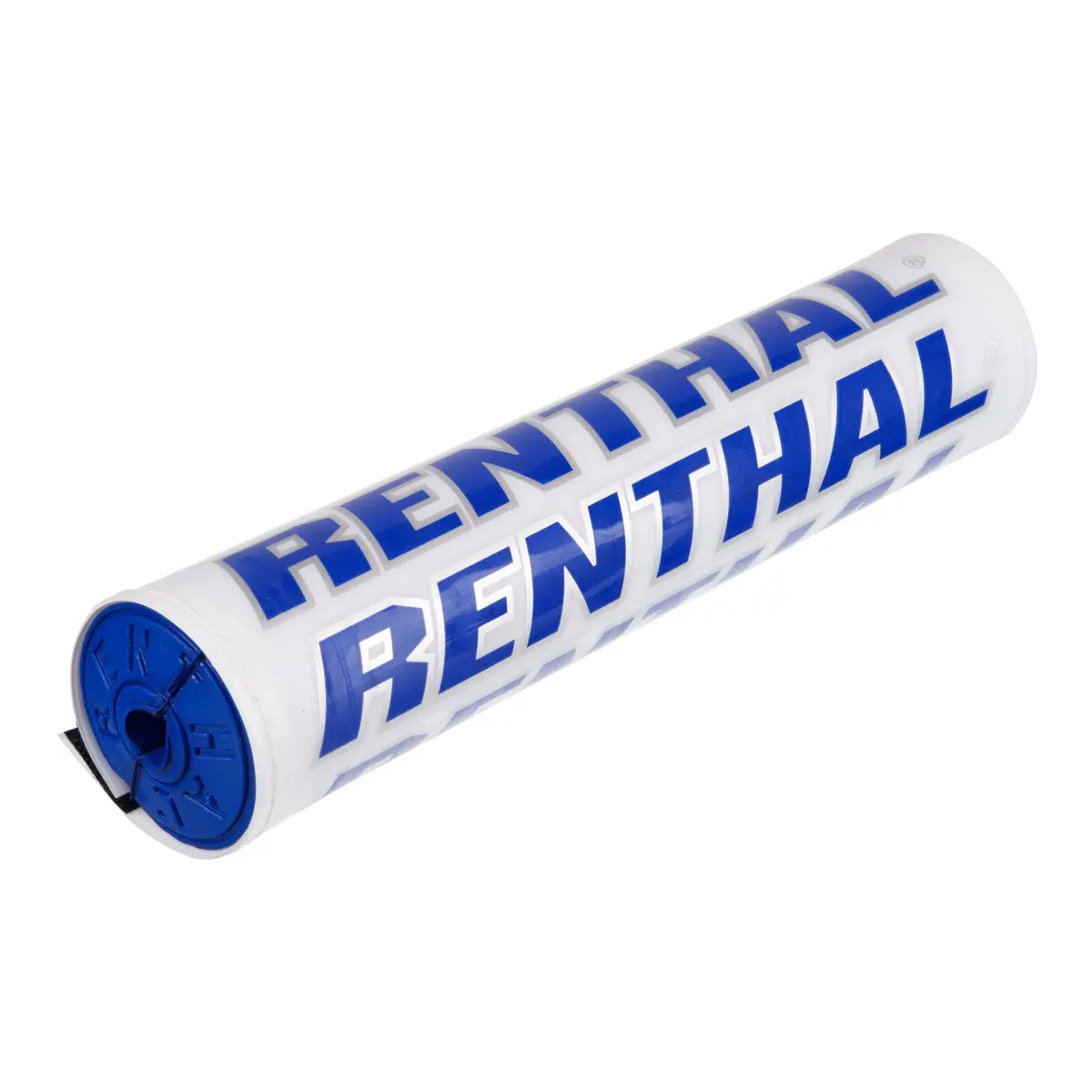 Renthal Sx Handlebar Pad (10In) - White / Blue 1