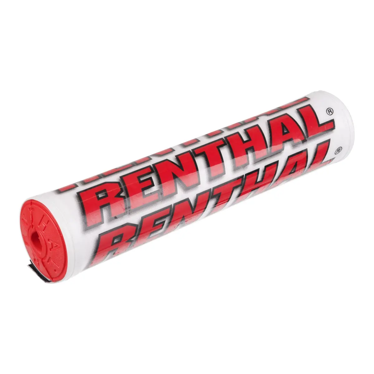 Renthal Sx Handlebar Pad (10In) - White / Red 1