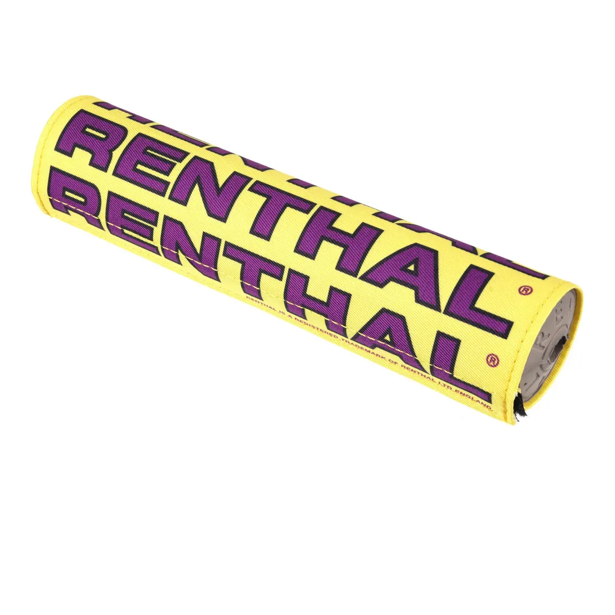Renthal Sx Handlebar Pad 10In - Yellow / Purple Retro 1