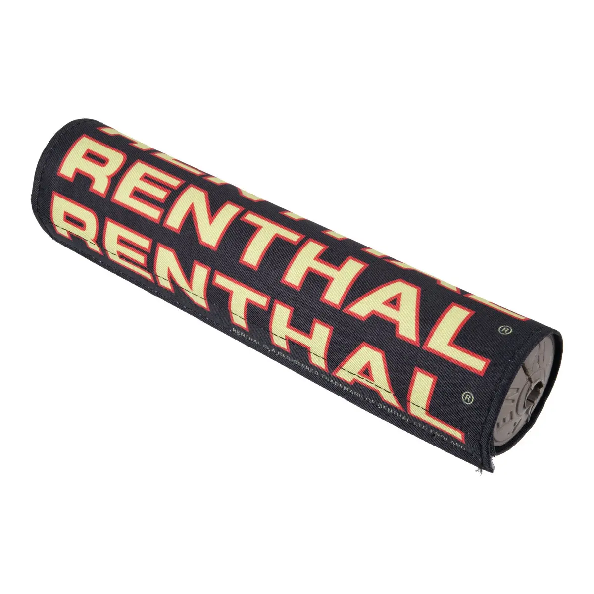 Renthal Sx Handlebar Pad 10In - Black / Yellow Retro 1