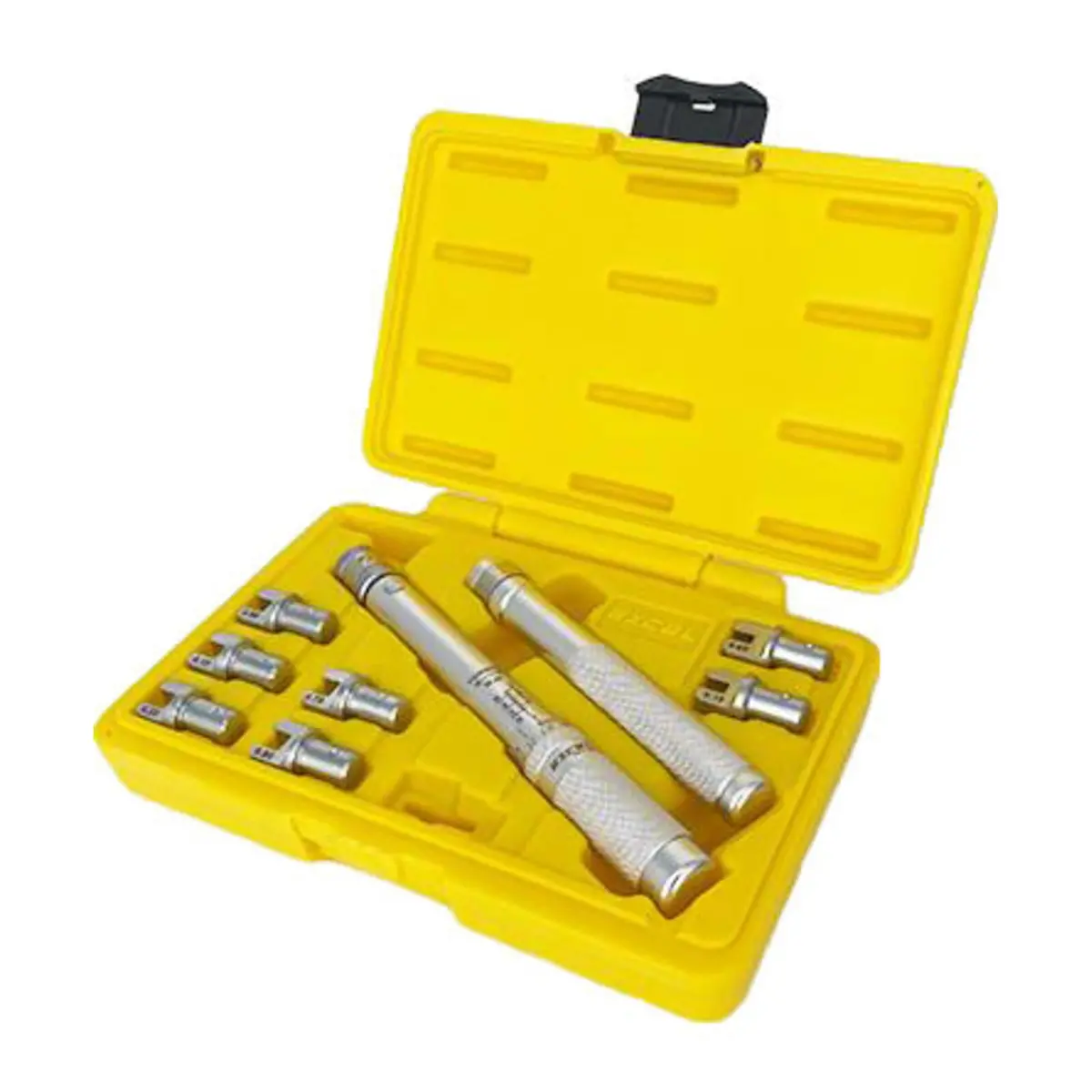 Excel Torque Wrench Set With 8 Adjustable Heads 1